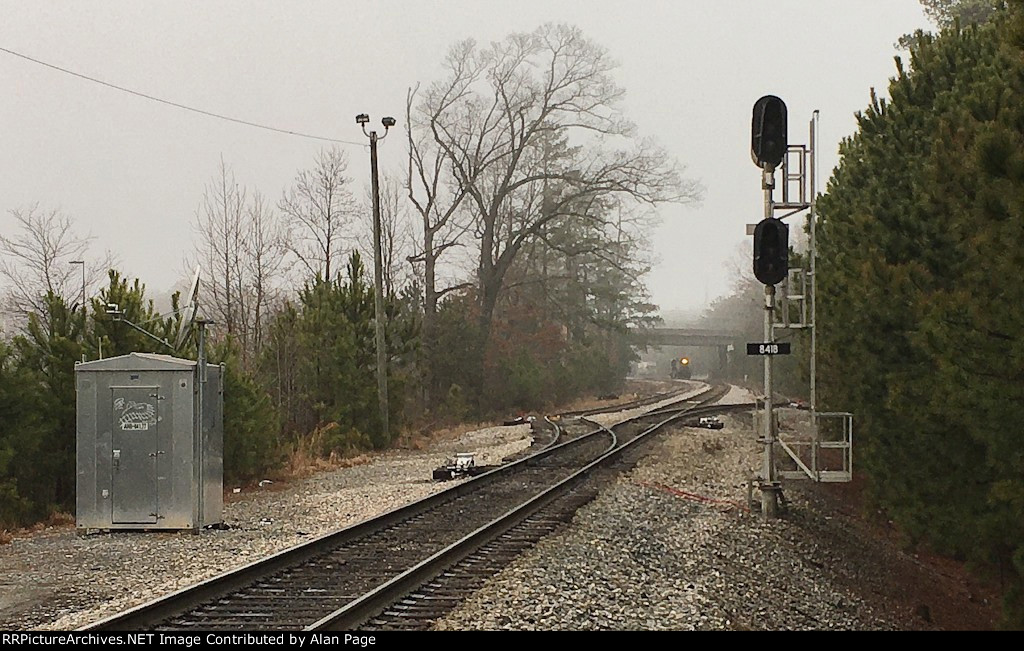 Signals at South end of yard